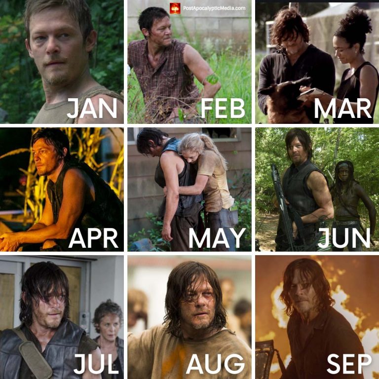 Best Walking Dead 2020 Calendar Memes Rick, Carol & More TWD Moods